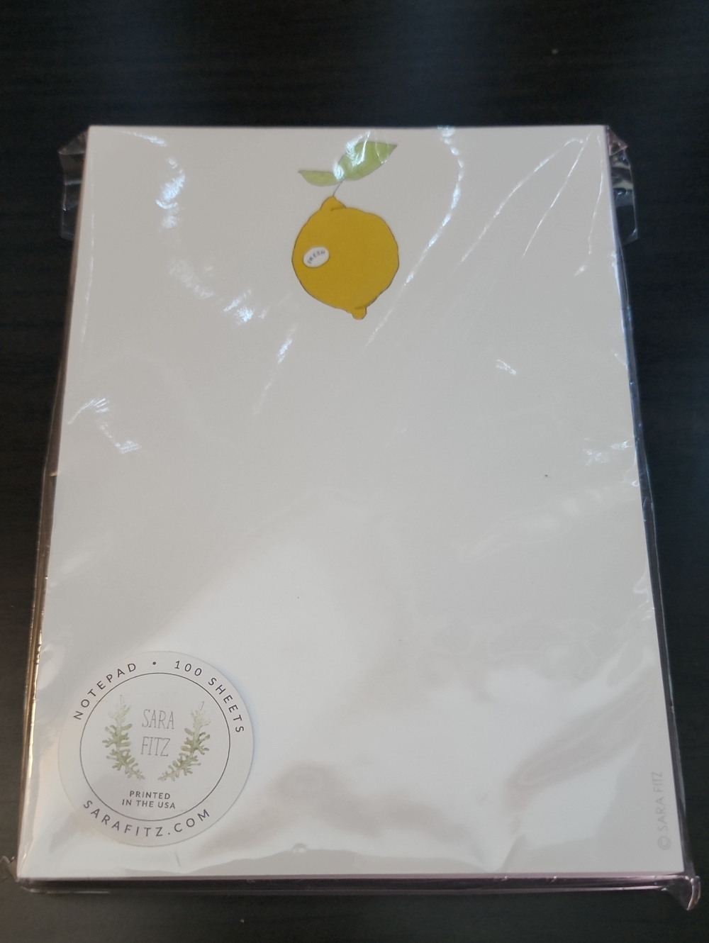 Lemon Notepad - 100 Sheets